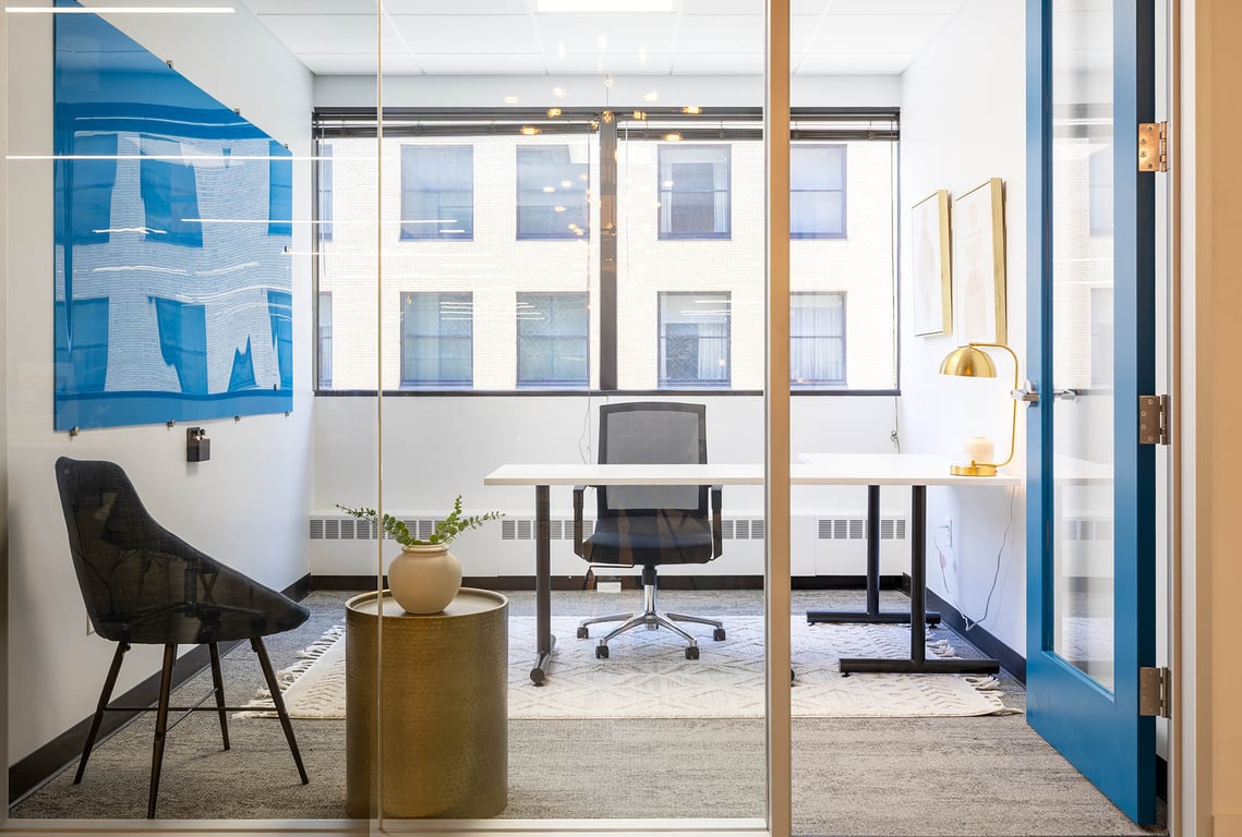 An interior shot of Private Day Office