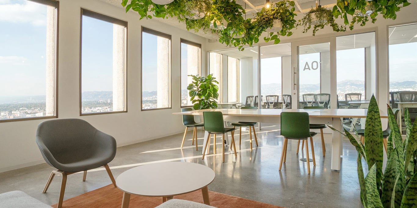 An interior shot of Ethos Society Koreatown