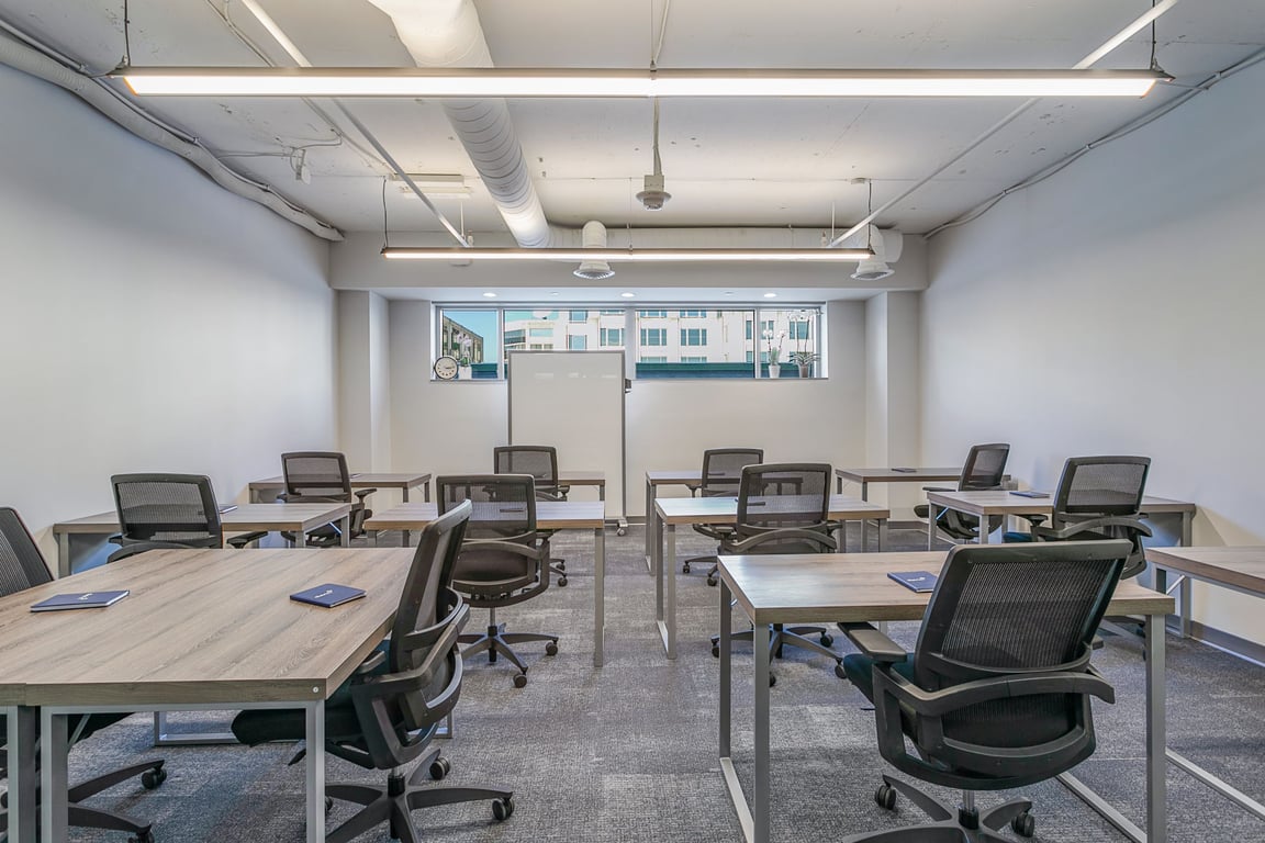An interior shot of 8-12 Person Private Exterior Office