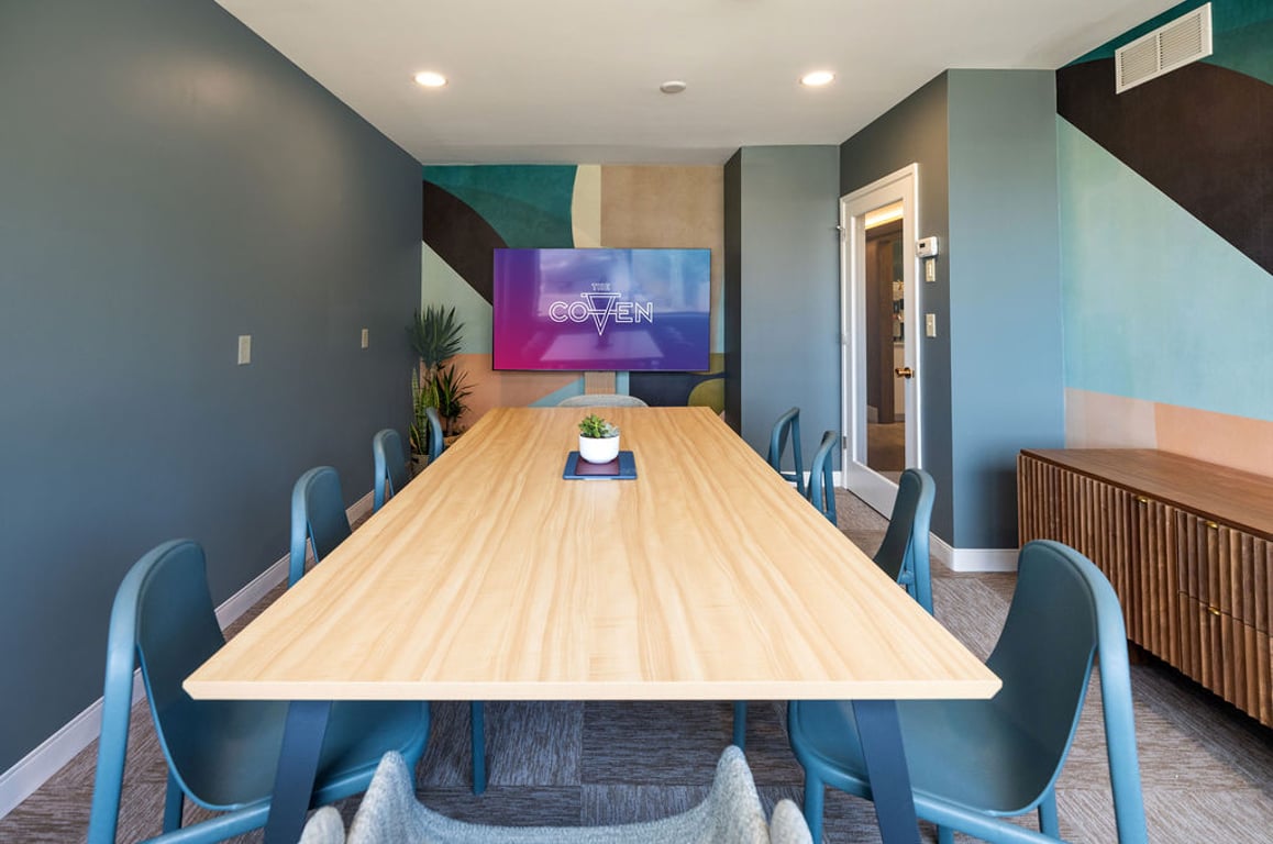 An interior shot of Niltooli Wilkins Conference Room