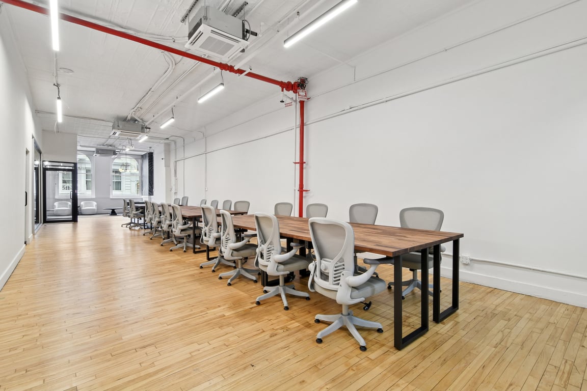 An interior shot of Broadway Meeting Room with 3 Breakout Rooms