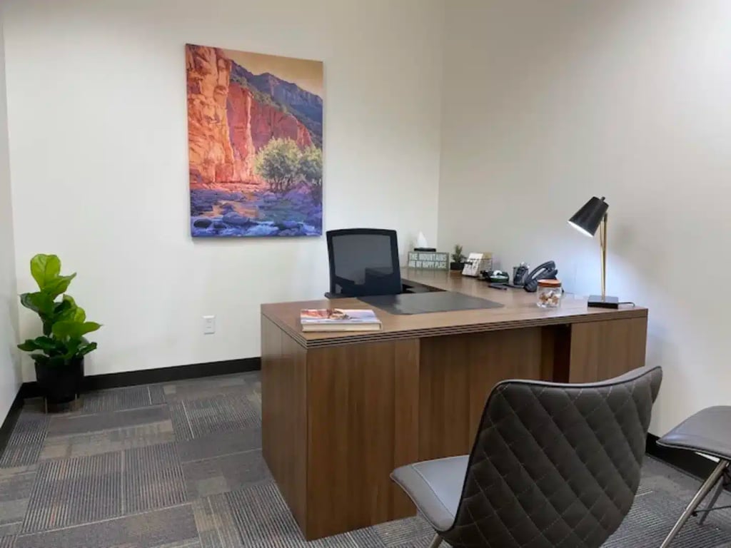 An interior shot of Private Office at Park Ventura