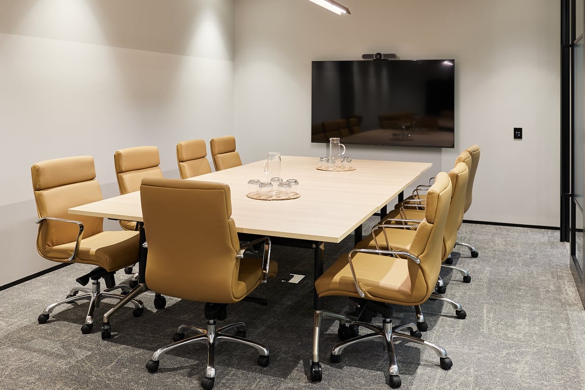 An interior shot of Boardroom 2 - 10 person