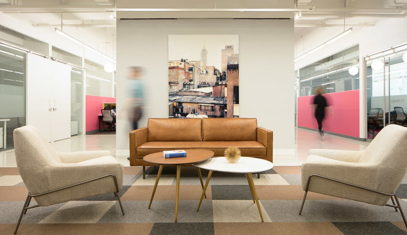 An interior shot of The Yard - Columbus Circle
