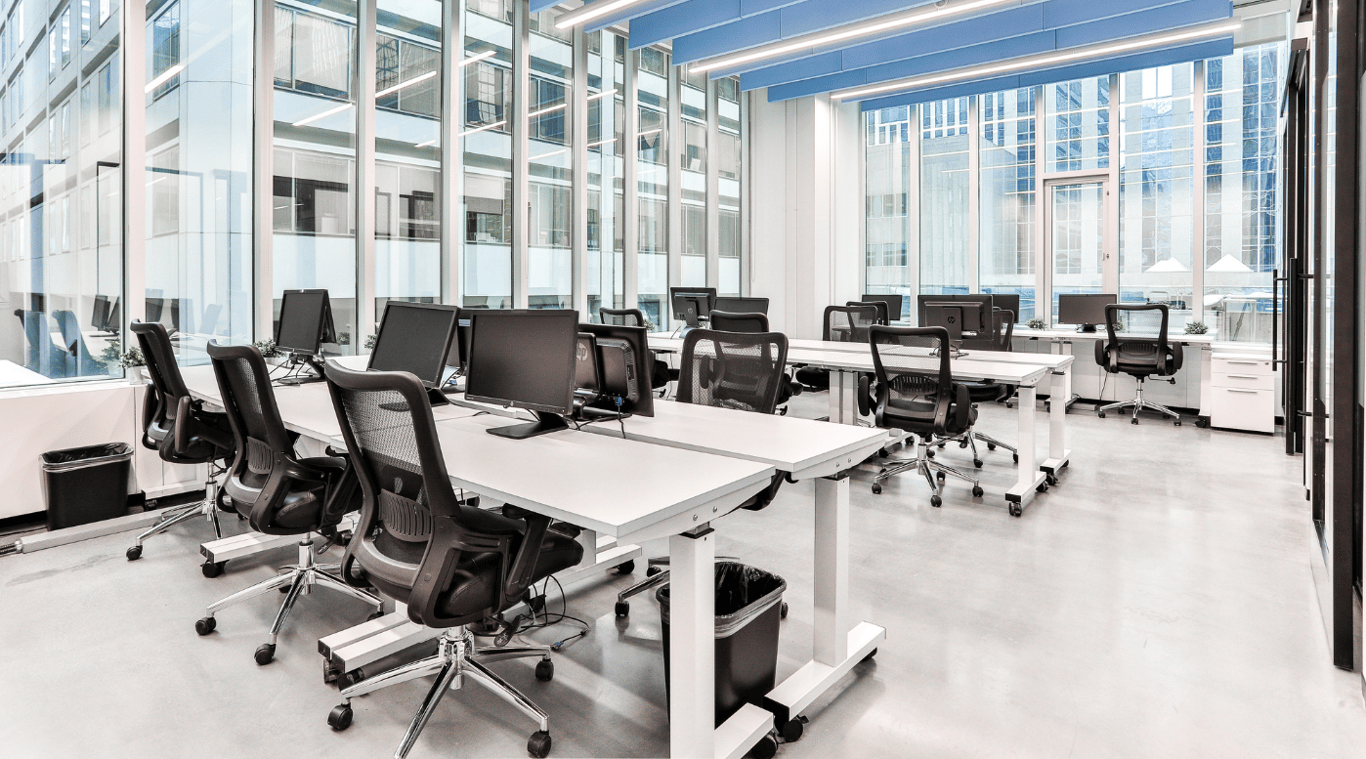 An interior shot of Suite 702