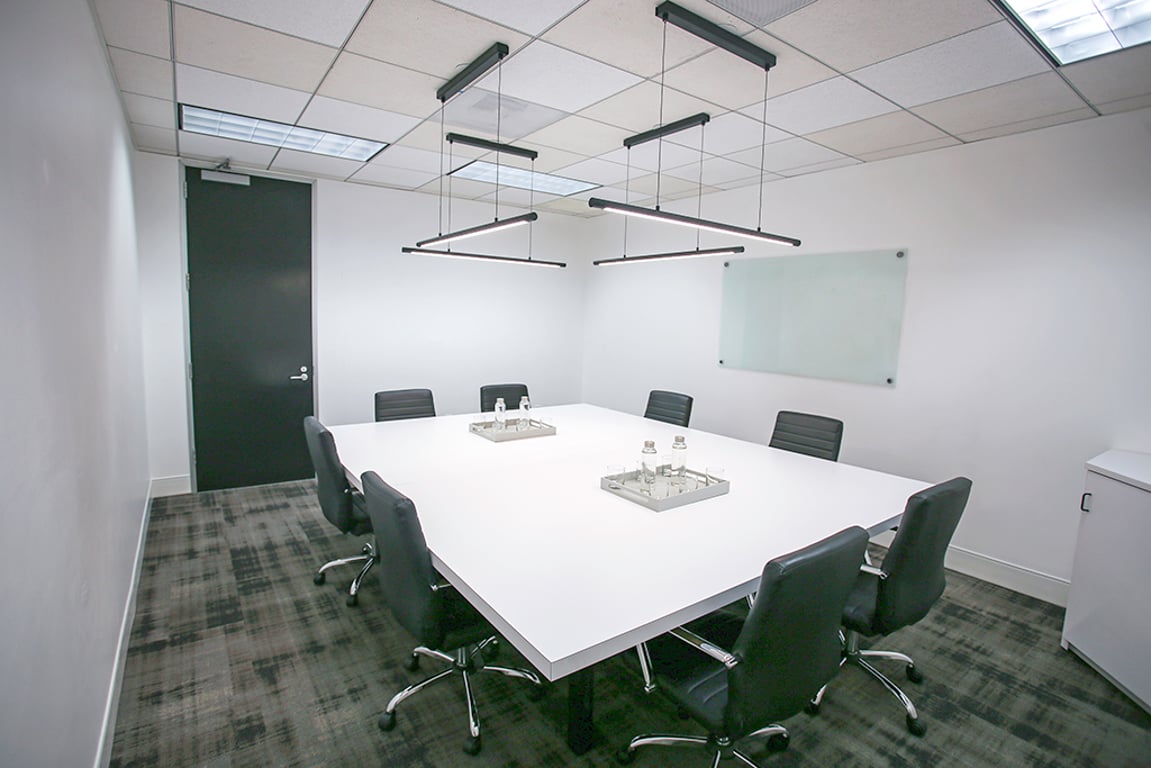 An interior shot of 8 Person Meeting Room