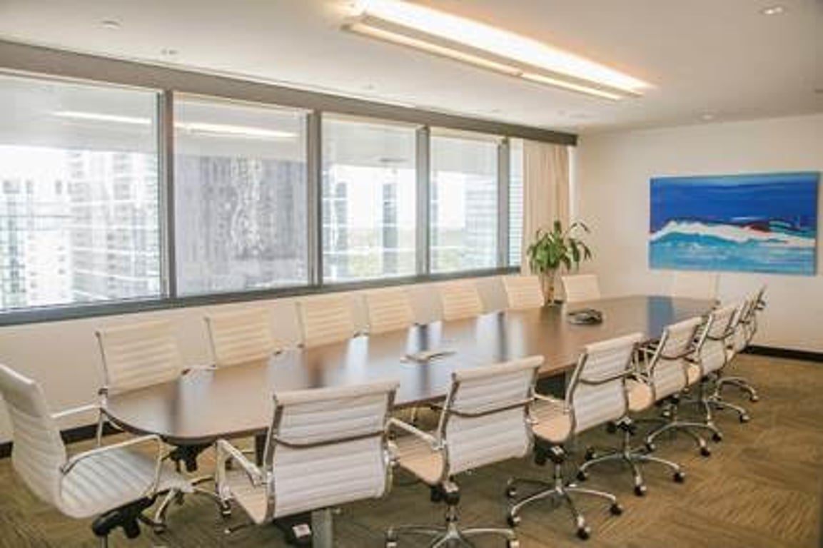 An interior shot of Large Conference Room