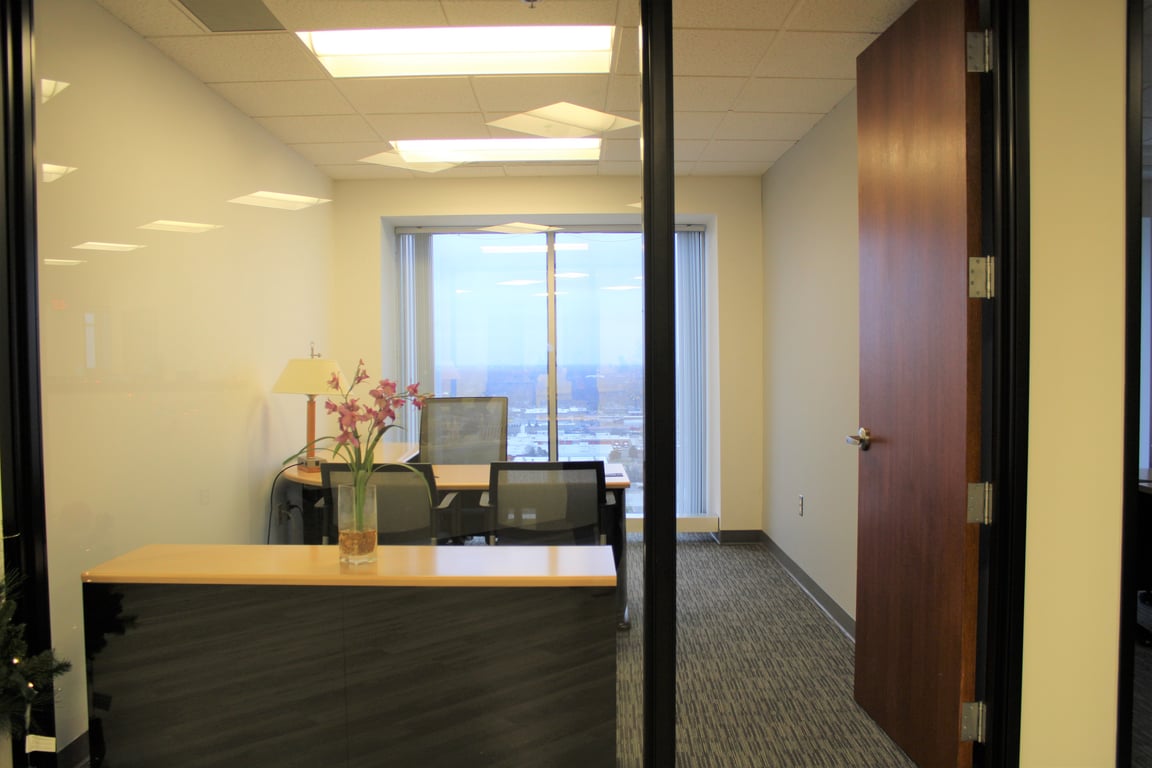 An interior shot of Private Office #105