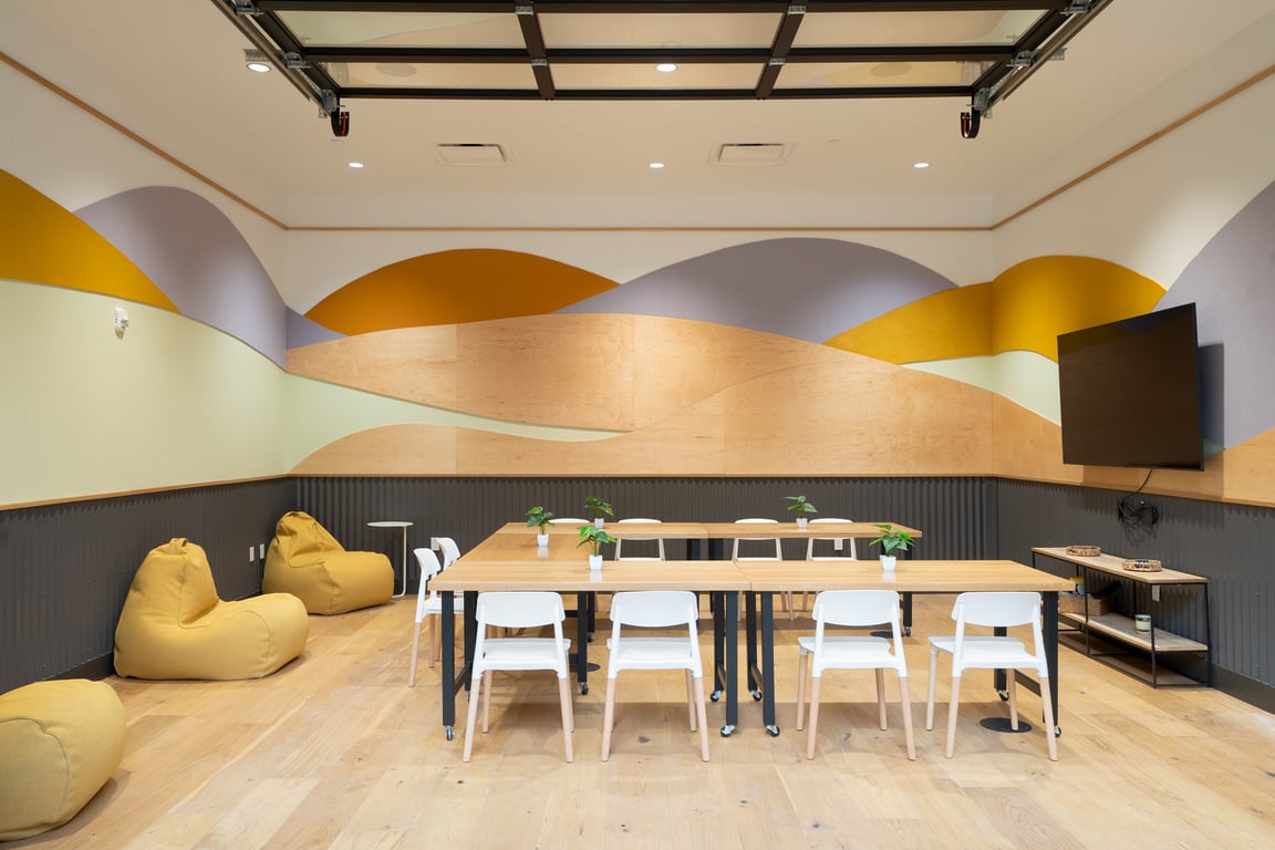 An interior shot of Incline Loft