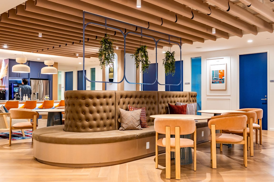 An interior shot of Carr Workplaces - Tysons Boulevard