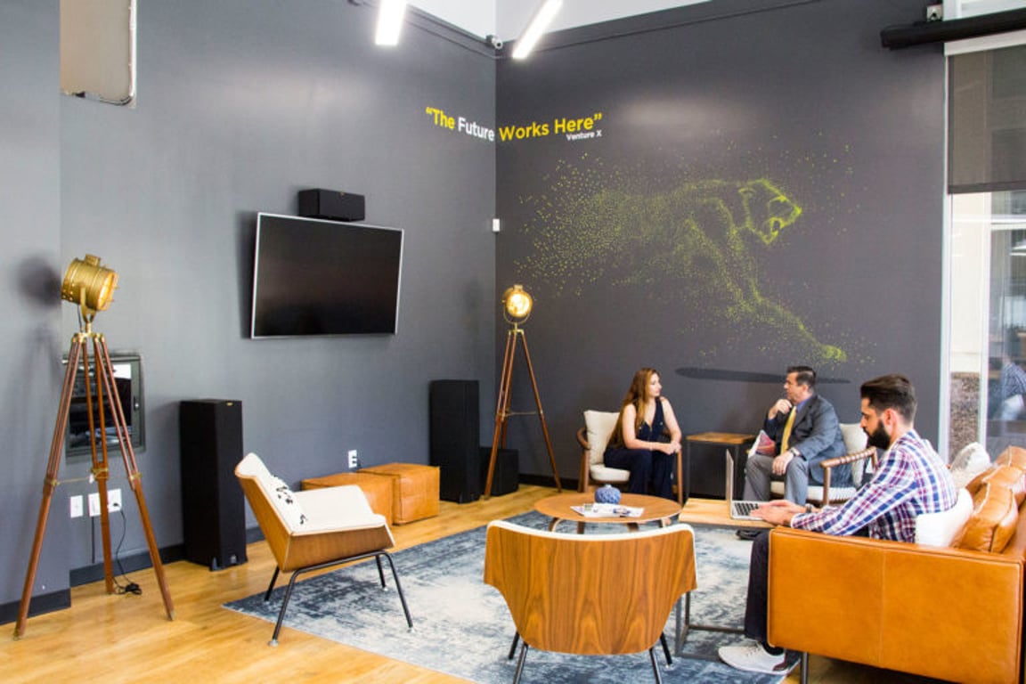 An interior shot of Virtual Office