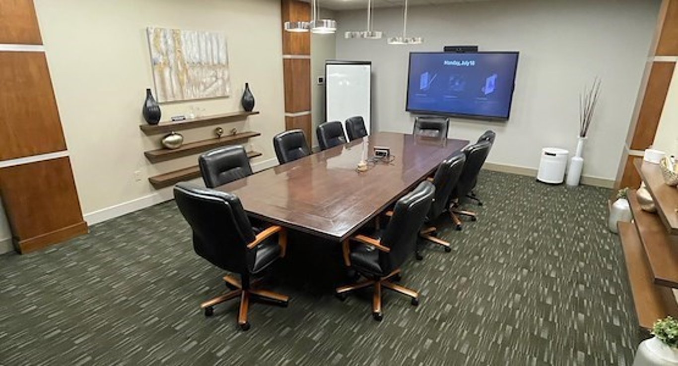 An interior shot of Conference Room 111
