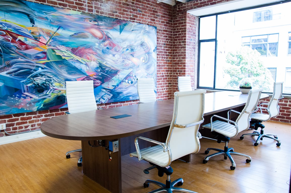 An interior shot of Ecosystem Coworking