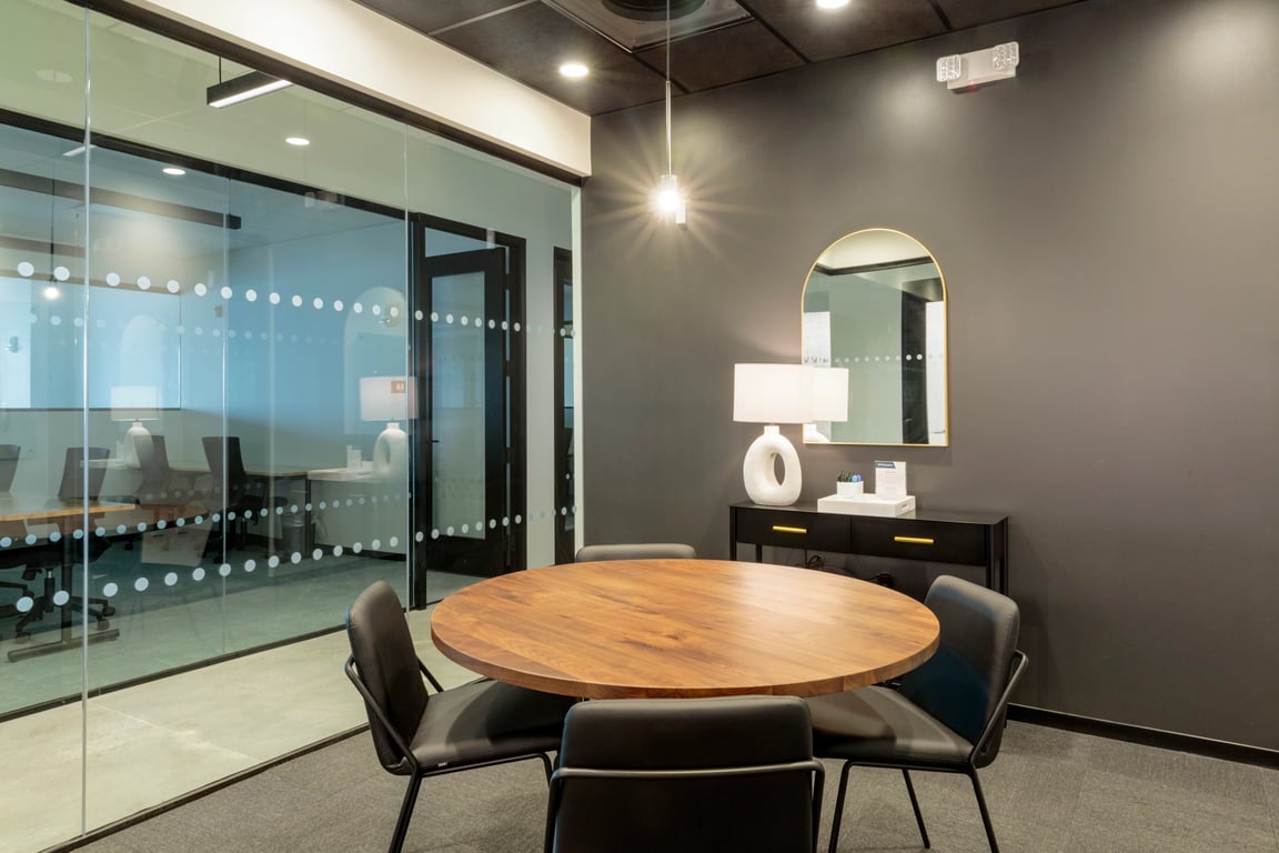 An interior shot of Conf Room H