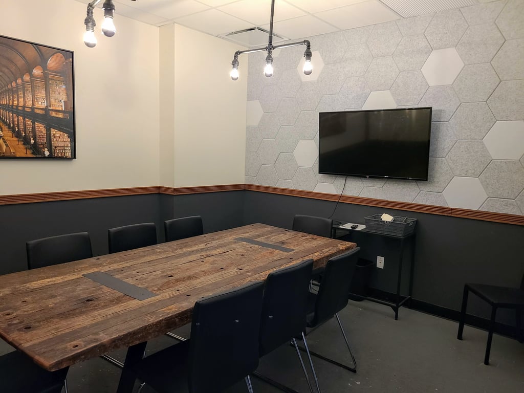 An interior shot of First Floor Conference Room