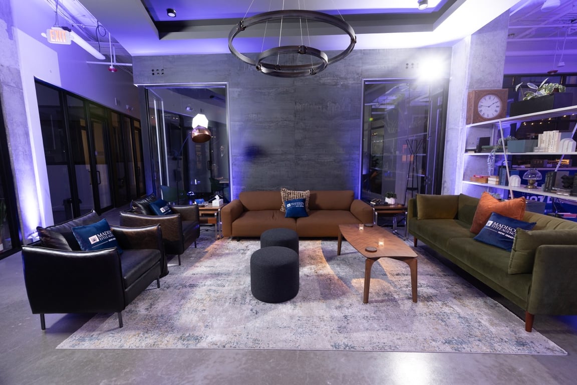 An interior shot of Lounge Area
