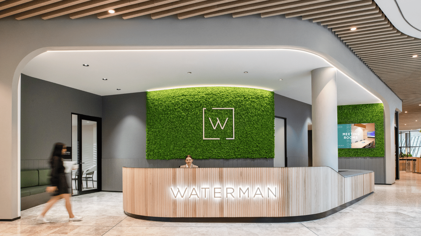 An interior shot of Waterman - Eastland