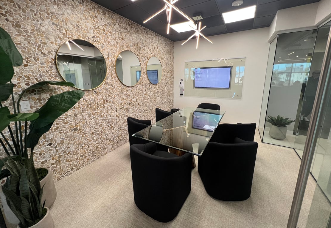 An interior shot of The Benz Conference Room