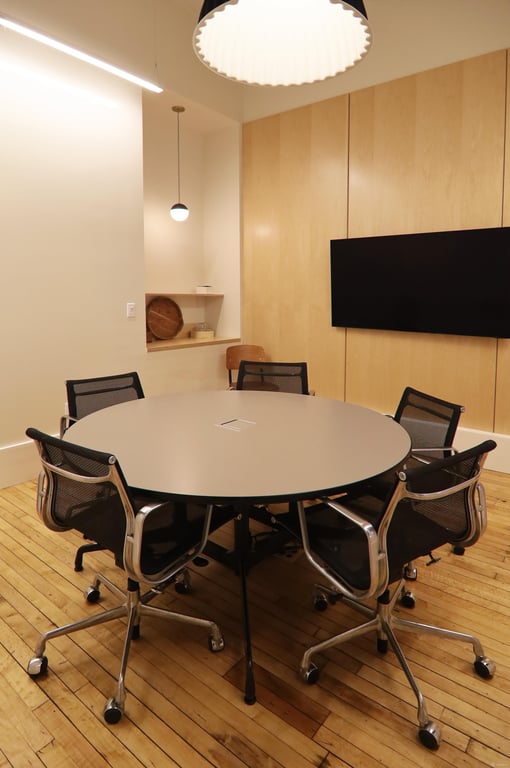 An interior shot of Burroughs
