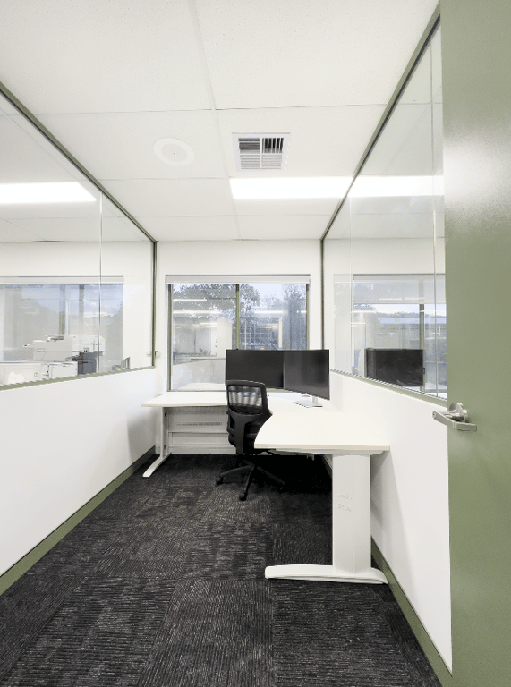 An interior shot of Private Office 2