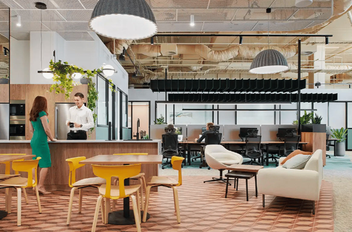 An interior shot of Waterman - Camberwell