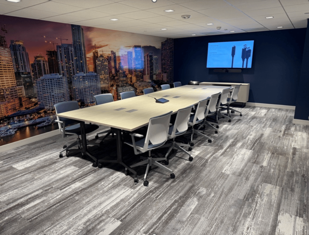 An interior shot of Skyline