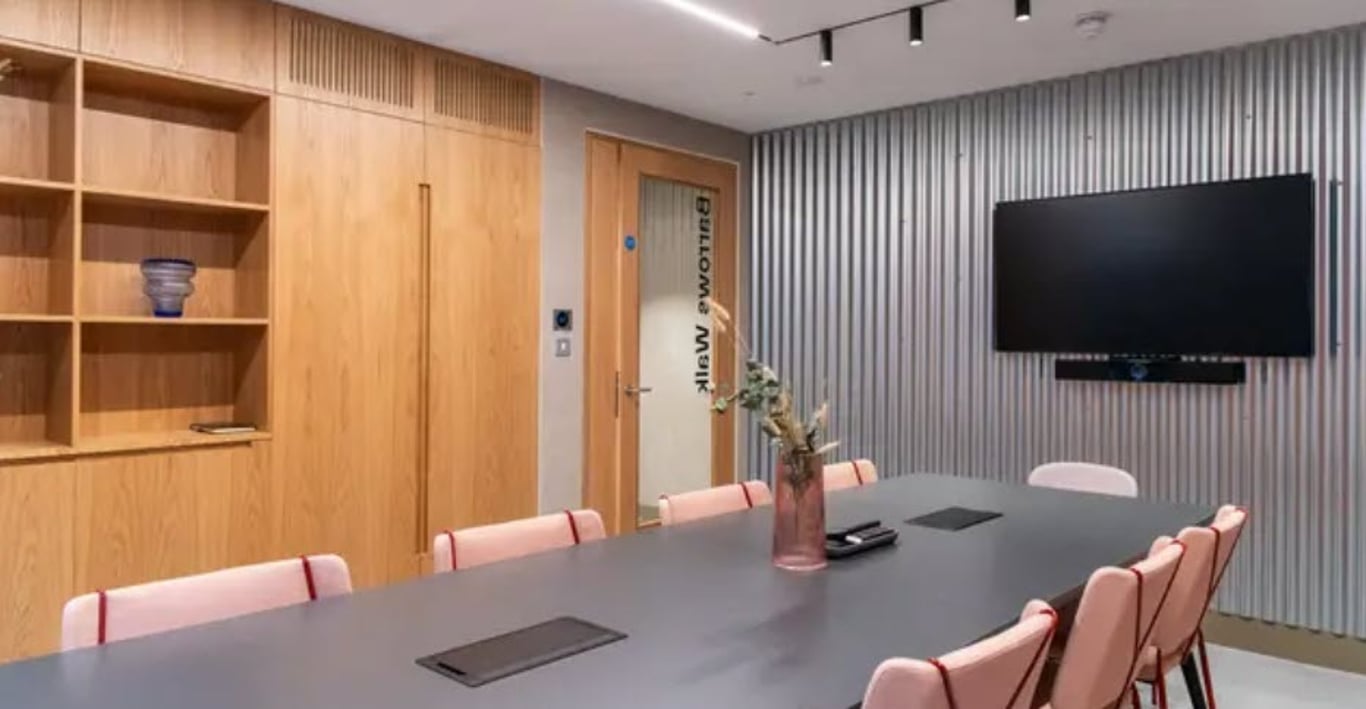 An interior shot of Barrows Walk