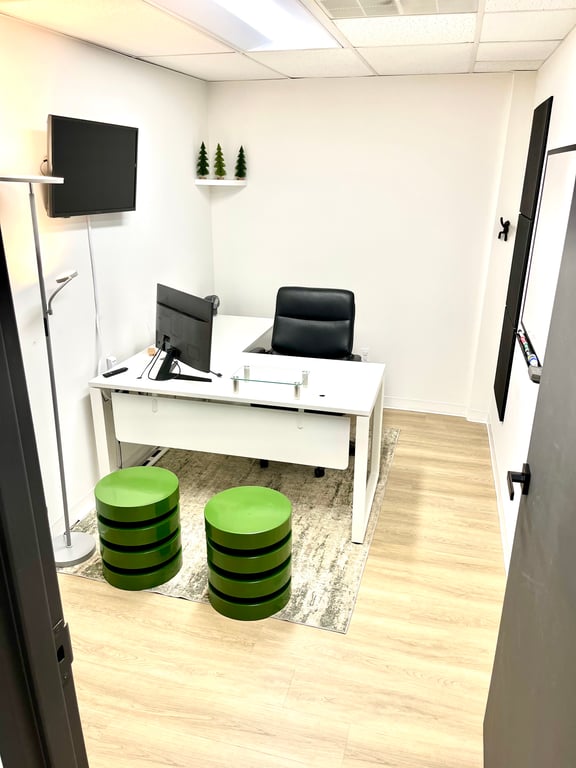 An interior shot of Summit Private Office
