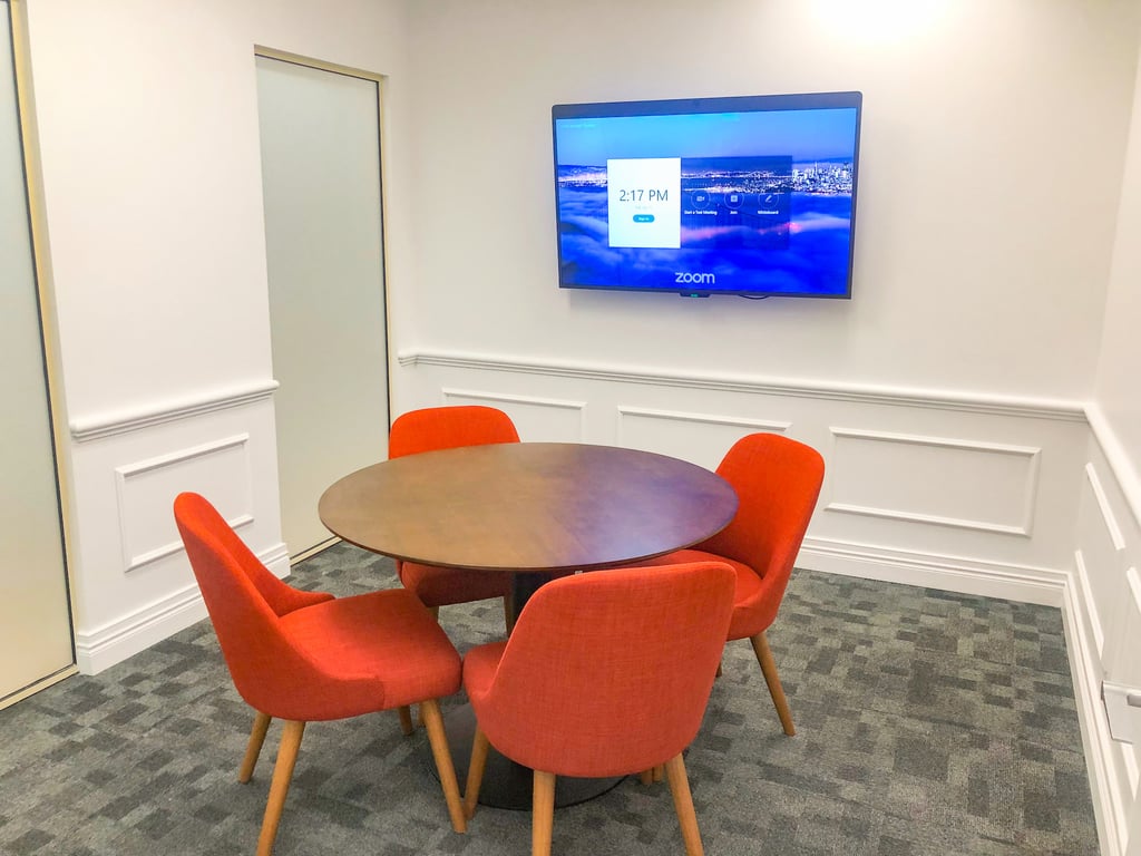 Private Video Conferencing Room for 4 (Level 23 Room E)