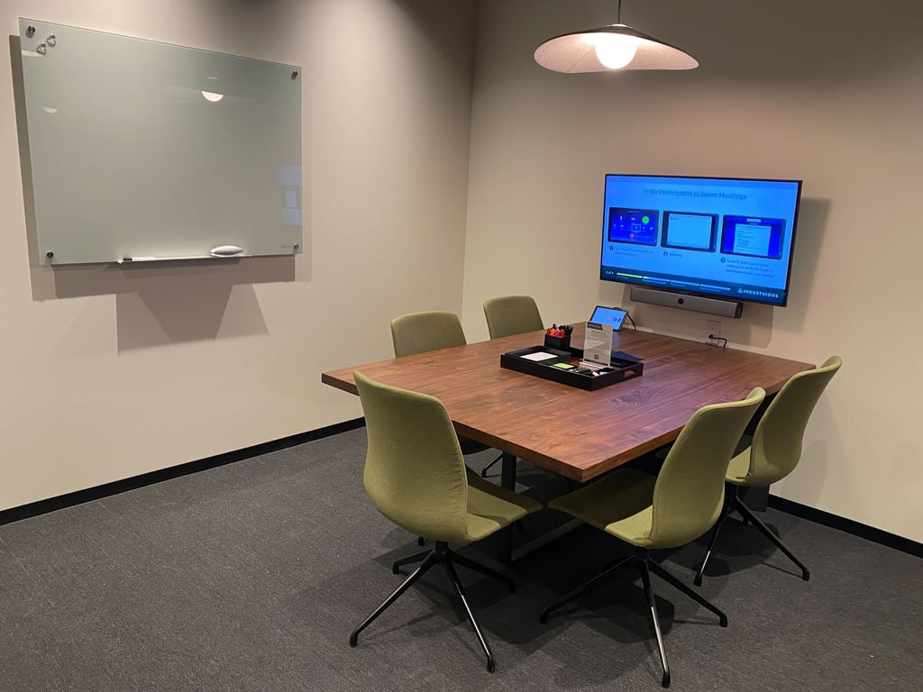An interior shot of Conf Room A