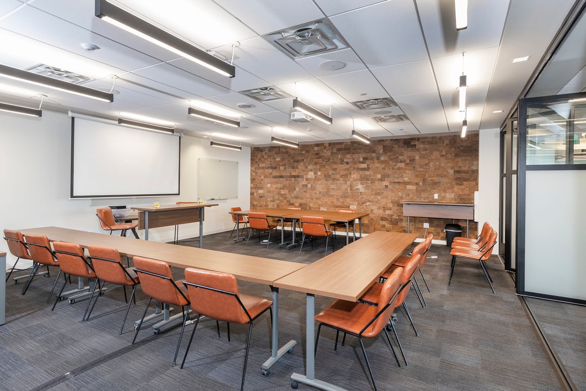 An interior shot of Telluride Training Room