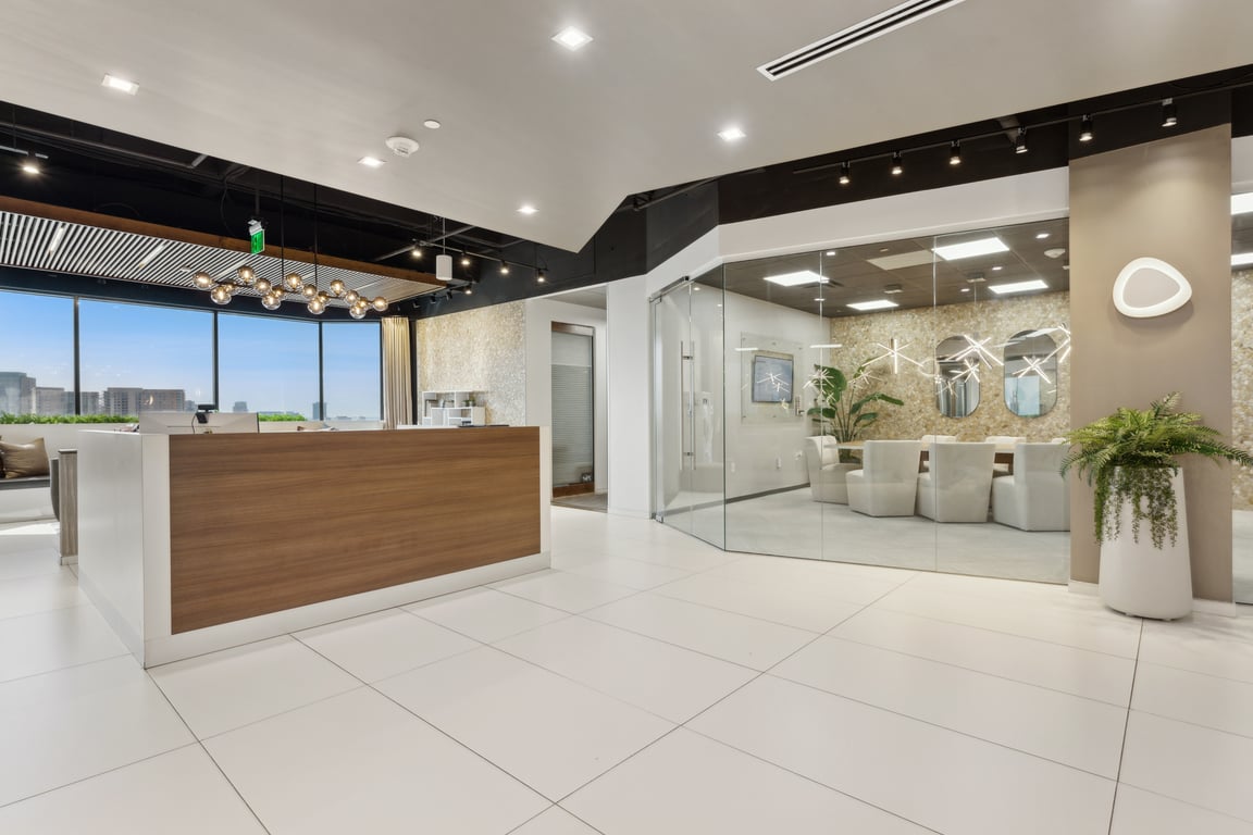 An interior shot of The Bascom Boardroom