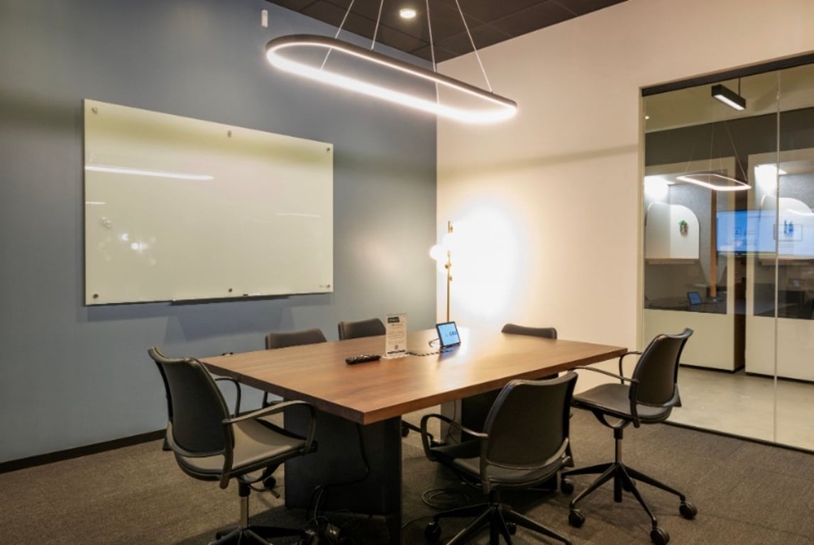 An interior shot of Conf Room M
