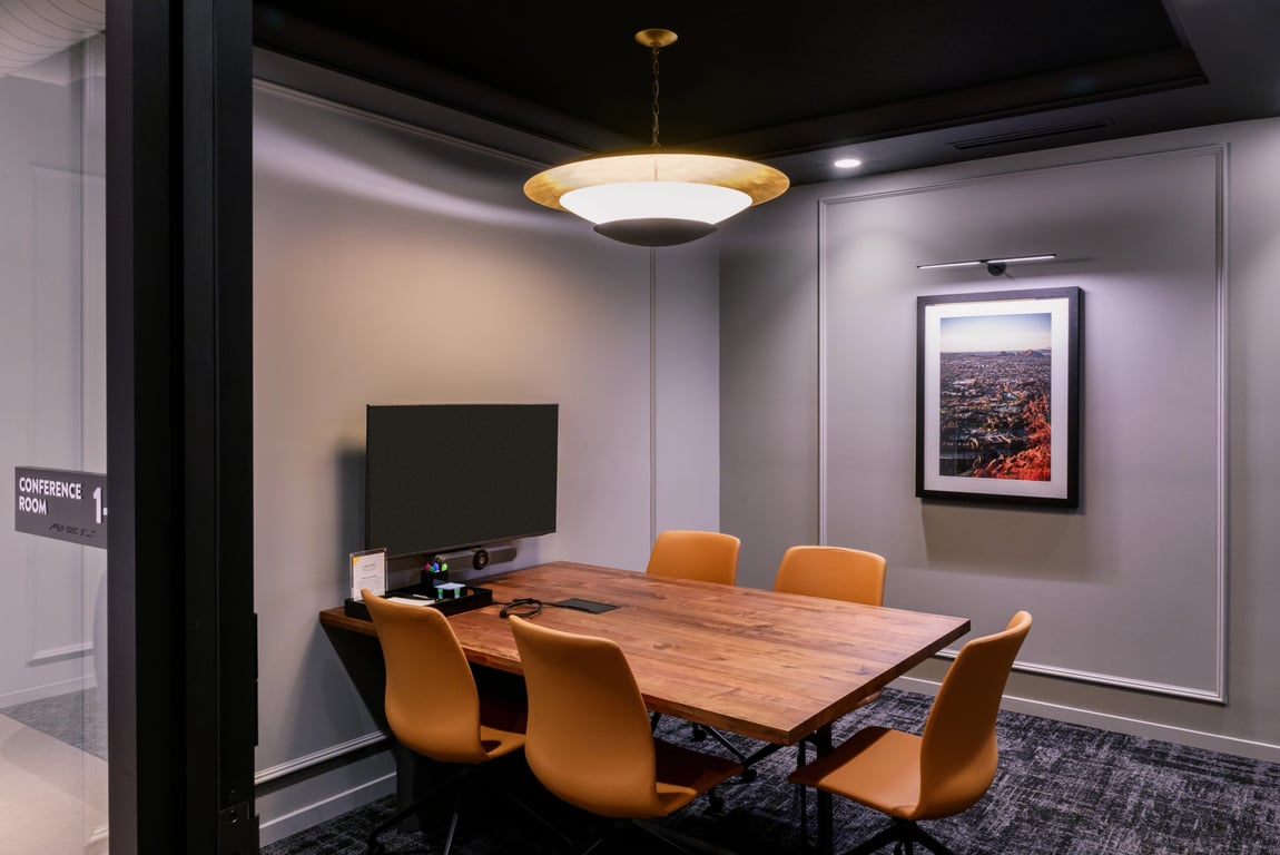 An interior shot of Conference D