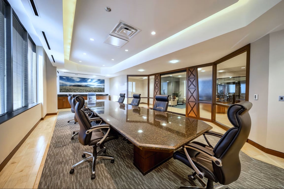 An interior shot of Midway Board Room