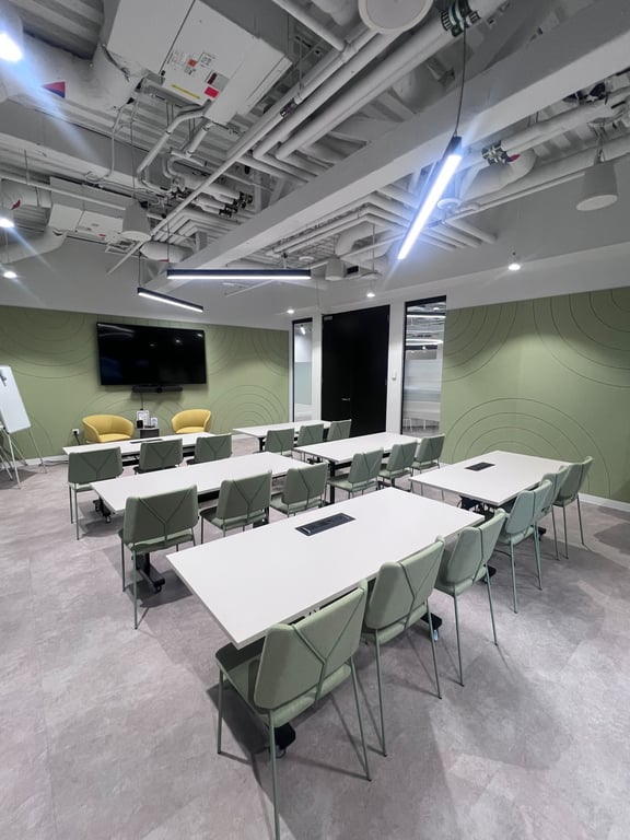 An interior shot of Townhall