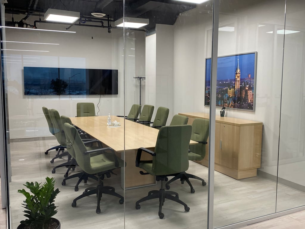 An interior shot of TCC Canada - The Blair Centre