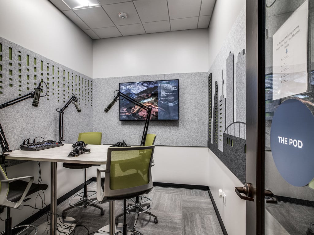 An interior shot of The Pod