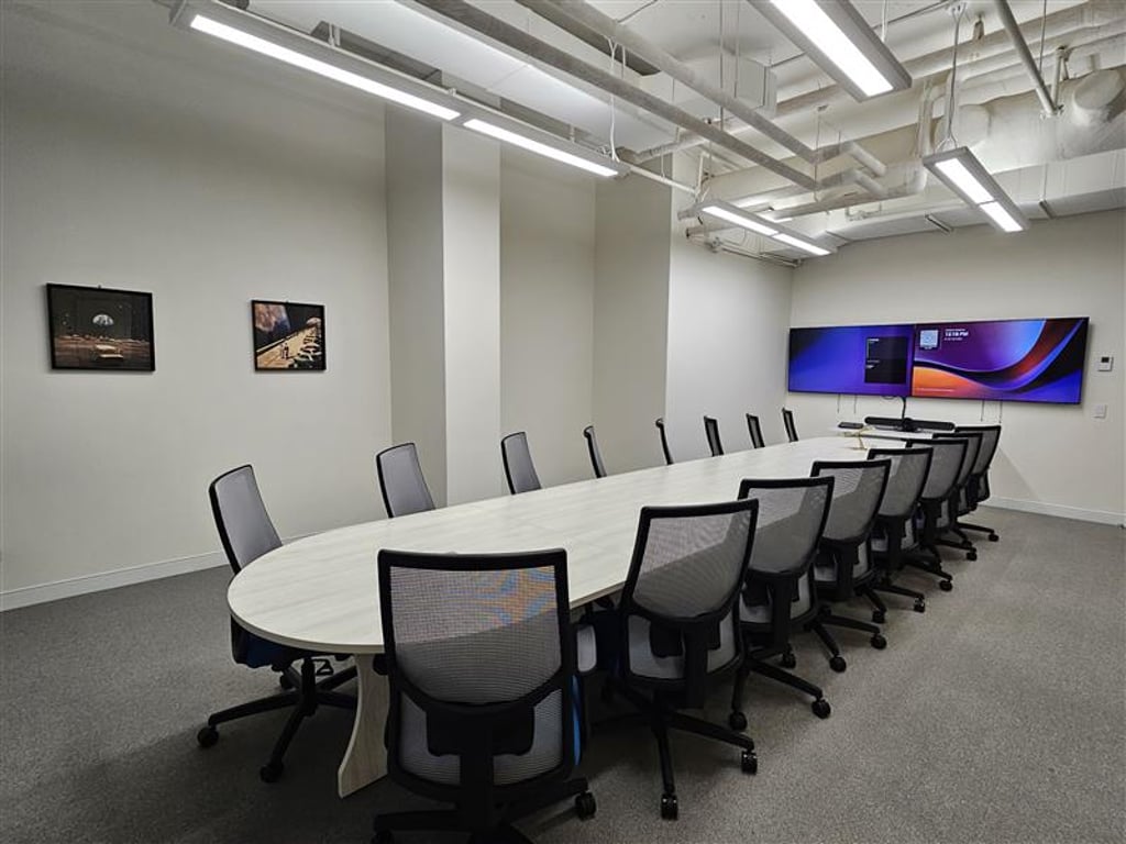 An interior shot of The Aviation Room