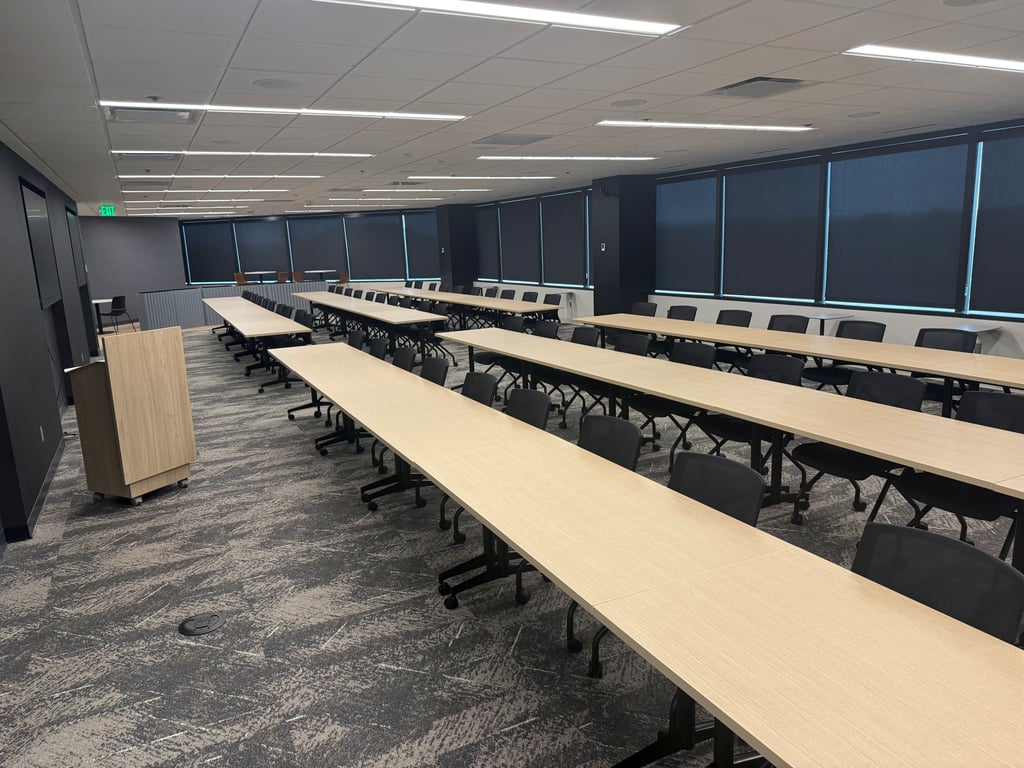 An interior shot of Training Room