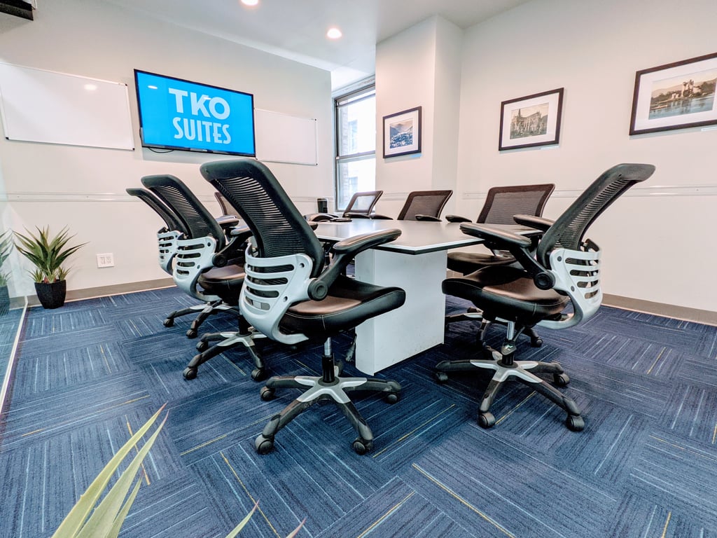 An interior shot of TKO Suites - Financial District