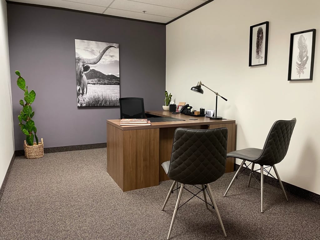 An interior shot of Private Office Downtown Fort Worth