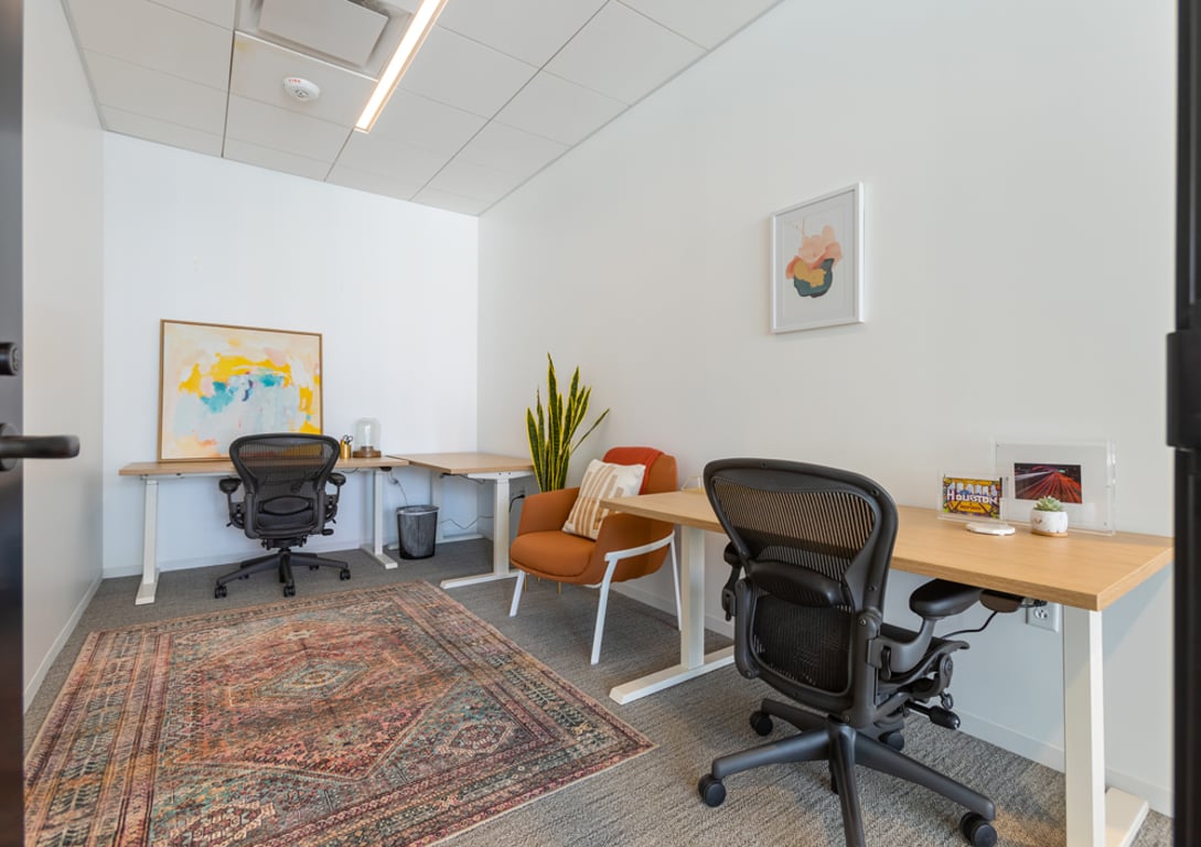 An interior shot of Two-Person Office