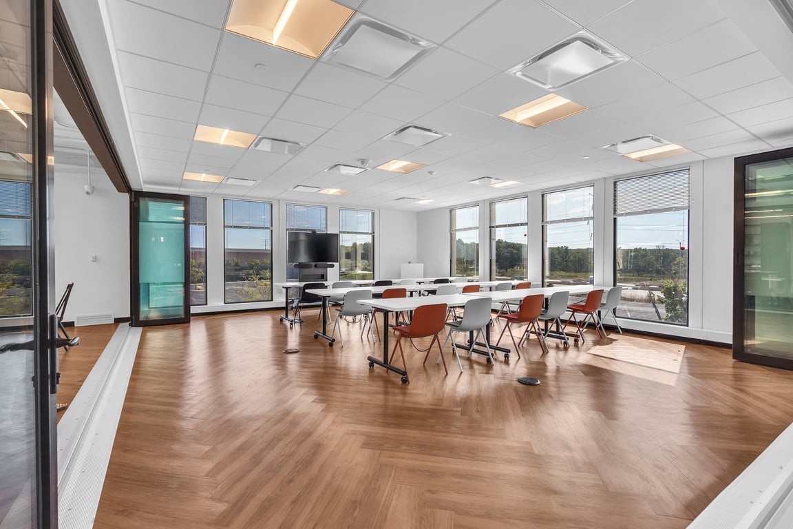 An interior shot of Venture Hub