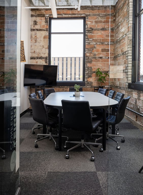 An interior shot of Leigh Finke Conference Room