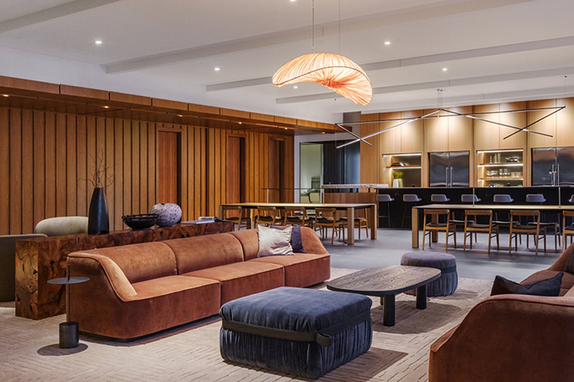 An interior shot of 1900 Lawrence