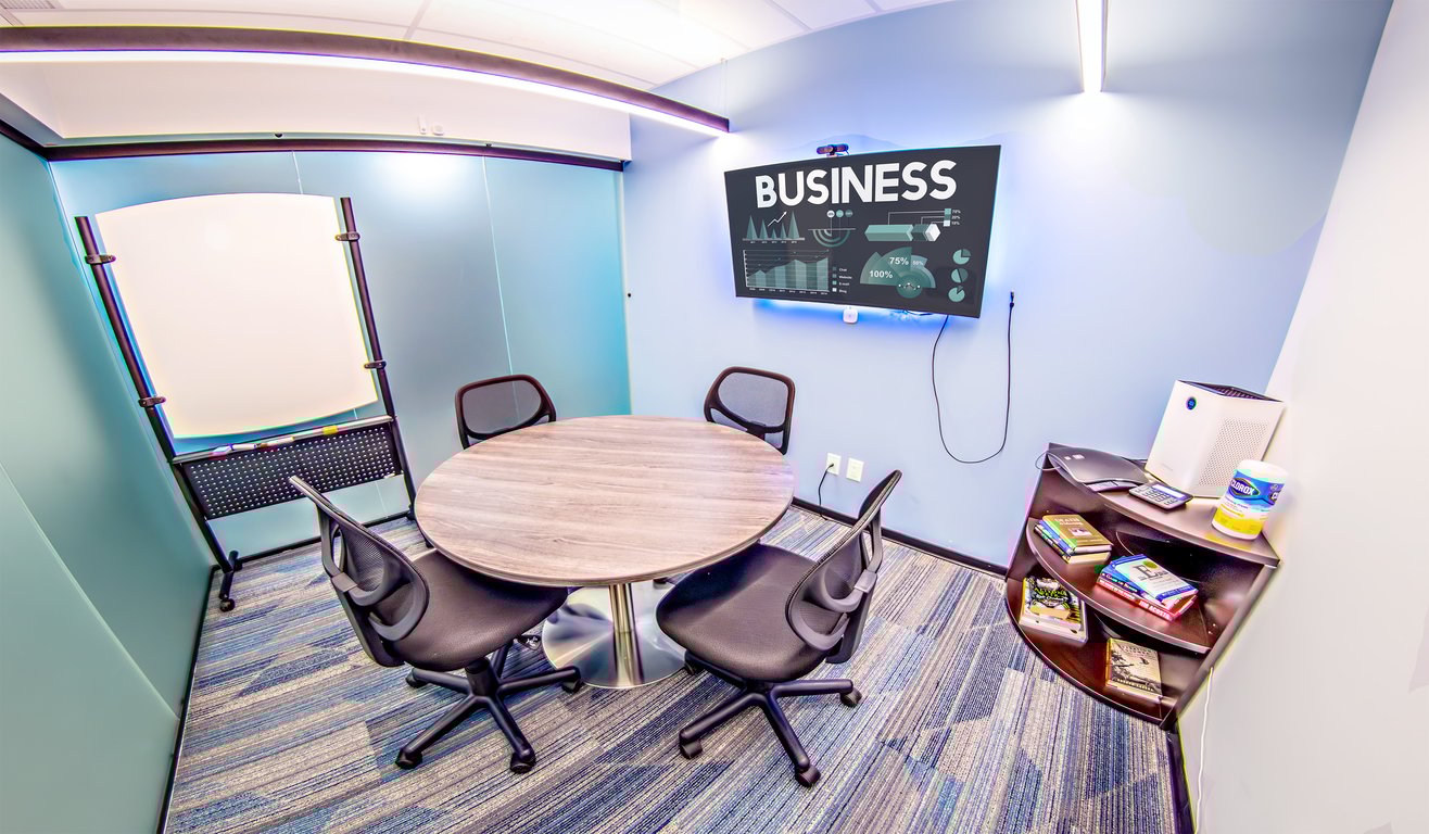 An interior shot of Small Meeting Room