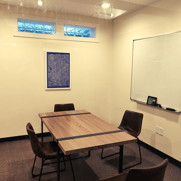 An interior shot of Meeting Room A