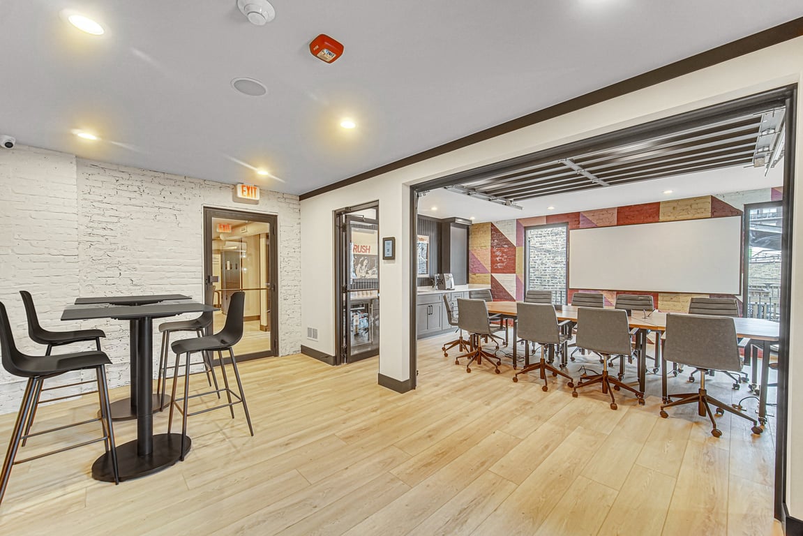 An interior shot of Event Space