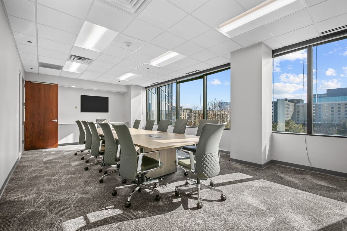 An interior shot of Boardroom